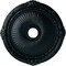 Ekena Millwork Heaton Ceiling Medallion (Fits Canopies up to 6 1/2"), 27 1/2"OD x 3 7/8"ID x 2 1/4"P, Night Shade CM27HENSF - alternate 1